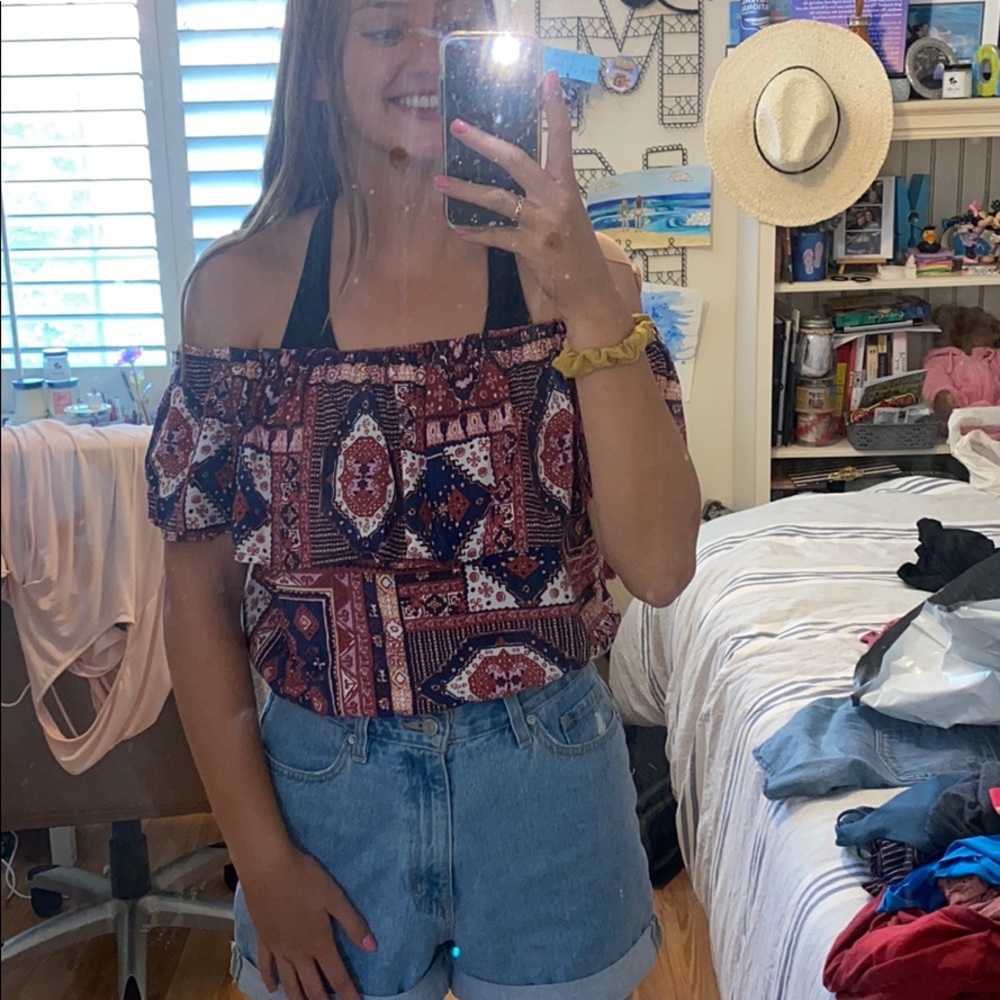 Off the shoulder top